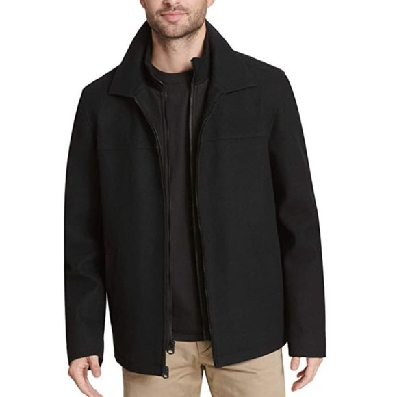 Kenneth Cole New York Other - Kenneth Cole. Wool Zip-Up Wool Jacket. Grey. Large